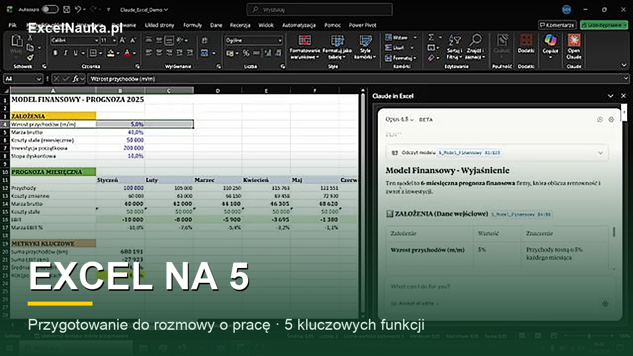 EXCEL NA 5